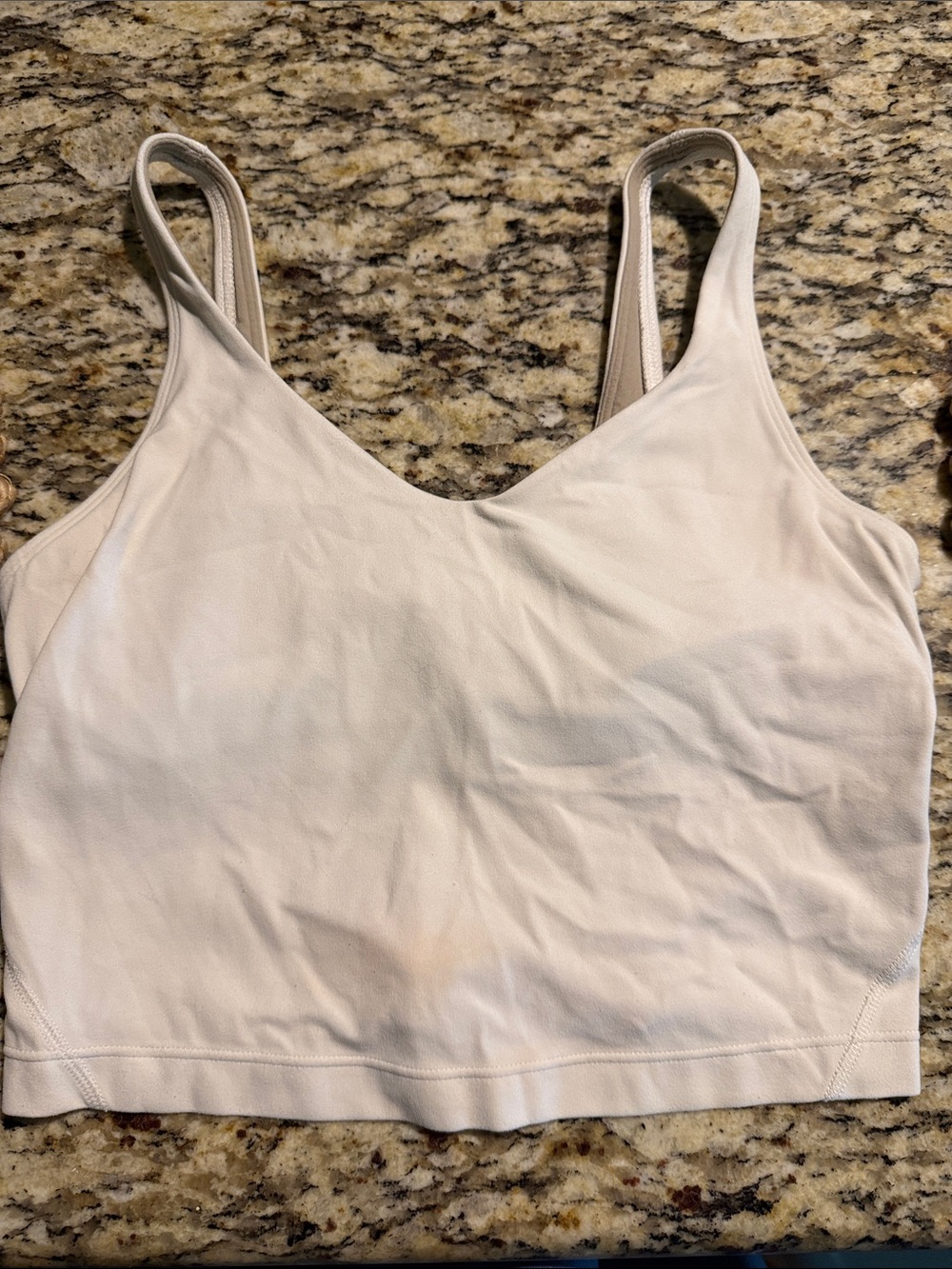 lululemon athletica Cream Light Support Bralette Tank